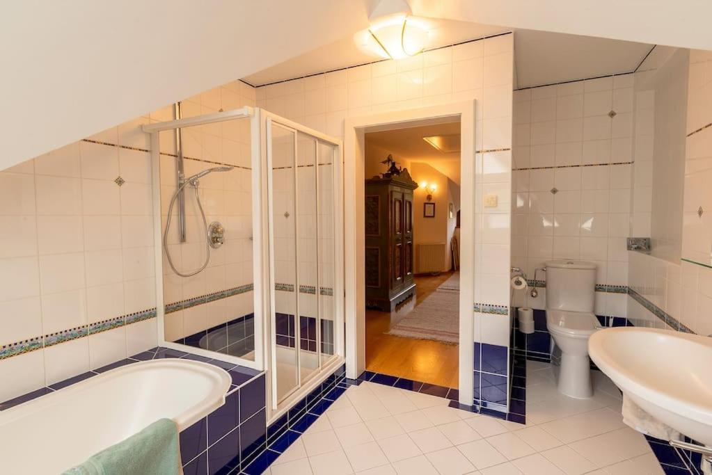 Luxus Alpenparadies Nahe Salzburg Sauna & Whirlpool Adnet Exterior foto